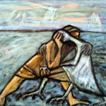 יעקב נאבק במלאך, דוד אבישר, ישראל