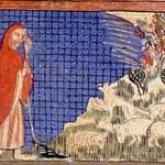 משה והסנה, הגדת סרייבו, 1314