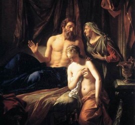 שרה מציגה את הגר בפני אברהם - רובנס